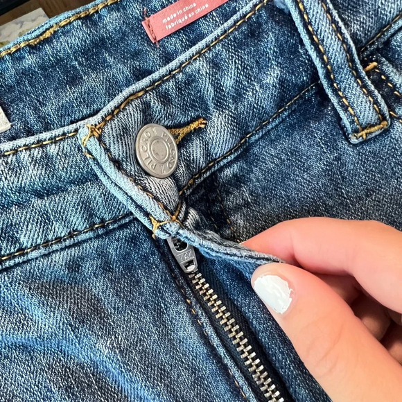 Anthropologie Pilcro women’s the Heritage boyfriend jeans size 28P - Picture 4 of 13